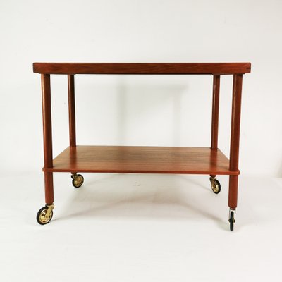 Mid-Century Teak Bar Table Denmark, 1960s-ZTG-1789104