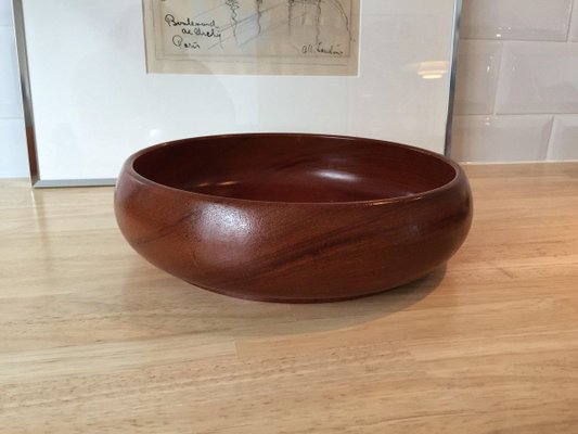 Mid-Century Teak Bowl, 1960s-WSA-831343