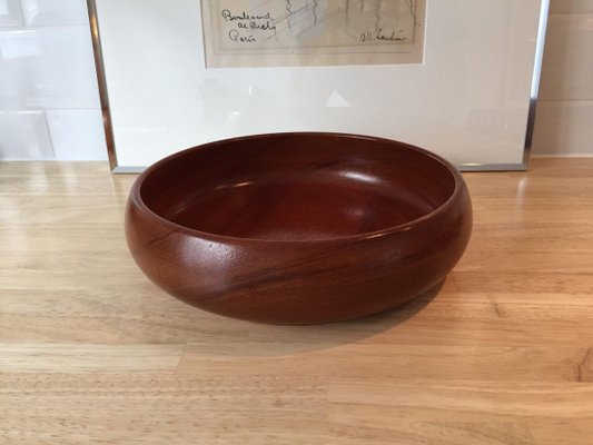 Mid-Century Teak Bowl, 1960s-WSA-831343