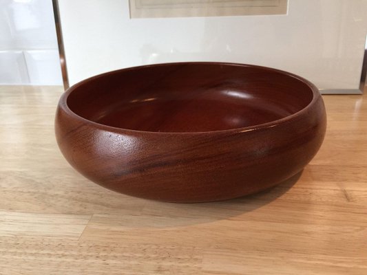 Mid-Century Teak Bowl, 1960s-WSA-831343