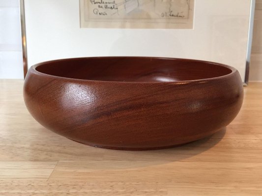 Mid-Century Teak Bowl, 1960s-WSA-831343