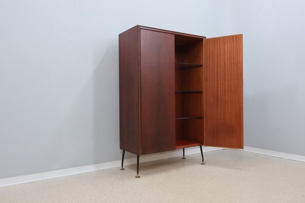 Mid-Century Teak Cabinet Bar, 1950s-ZQ-1805161