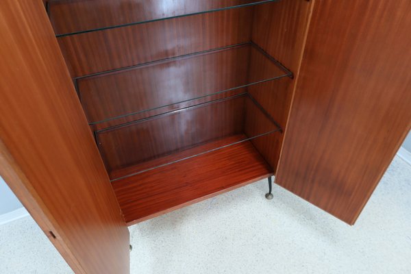 Mid-Century Teak Cabinet Bar, 1950s-ZQ-1805161