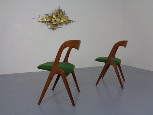 Mid-Century Teak Chairs from Vamo Sondeborg, 1960s, Set of 2-RDW-1063947