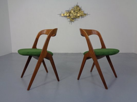 Mid-Century Teak Chairs from Vamo Sondeborg, 1960s, Set of 2-RDW-1063947