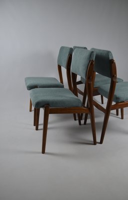 Mid-Century Teak Chairs, Set of 4-ZGY-2038031