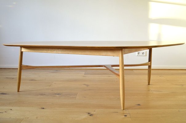 Mid-Century Teak Coffee Table by Svante Skogh for Laauser, 1960s-OV-783323