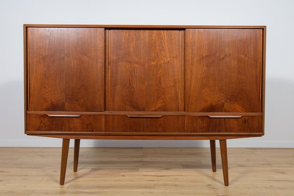 Mid-Century Teak Danish Sideboard by E. W. Bach for Sailing Cabinets, 1960s-NIT-1793581