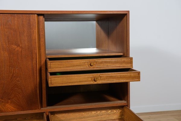 Mid-Century Teak Danish Sideboard by E. W. Bach for Sailing Cabinets, 1960s-NIT-1793581