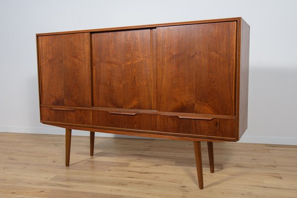 Mid-Century Teak Danish Sideboard by E. W. Bach for Sailing Cabinets, 1960s-NIT-1793581