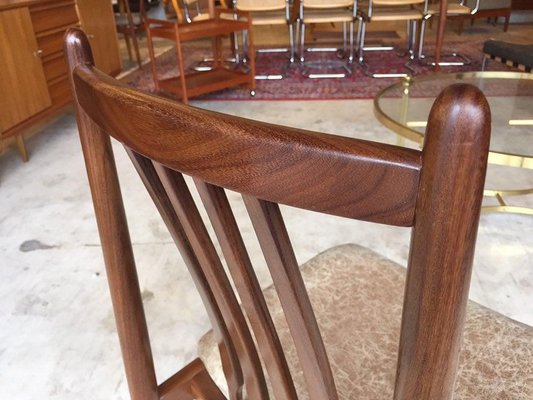 Mid-Century Teak Dining Chairs, 1950s, Set of 6-WSA-831321