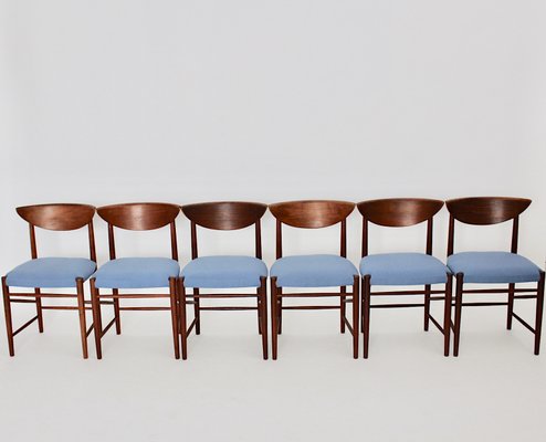 Mid-Century Teak Dining Chairs by Peter Hvidt & Orla Mølgaard-Nielsen for Soborg Mobler, 1950s, Set of 6-NB-562776