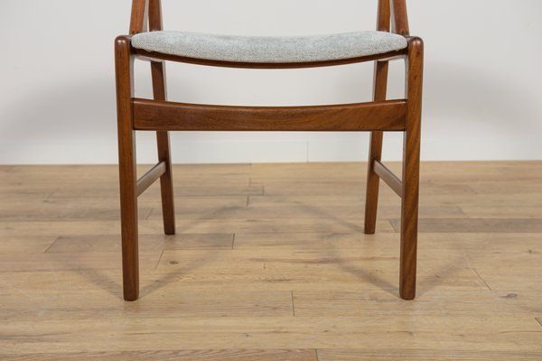 Mid-Century Teak Dining Chairs, Denmark 1960s, Set of 4-NIT-2017211