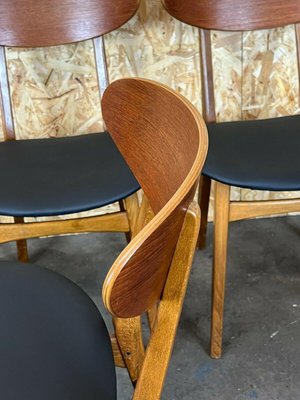 Mid-Century Teak Dining Chairs, Denmark, Set of 4-EJL-1117953