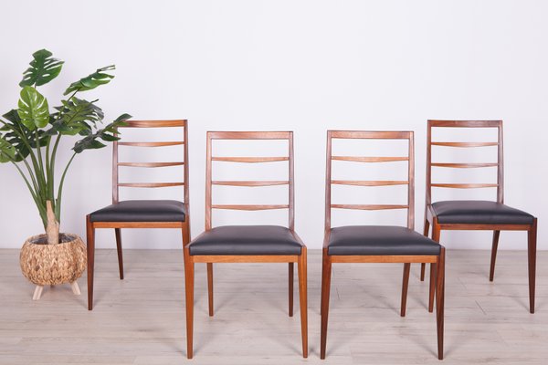 Mid-Century Teak Dining Chairs from McIntosh, 1960s, Set of 4-NIT-800119