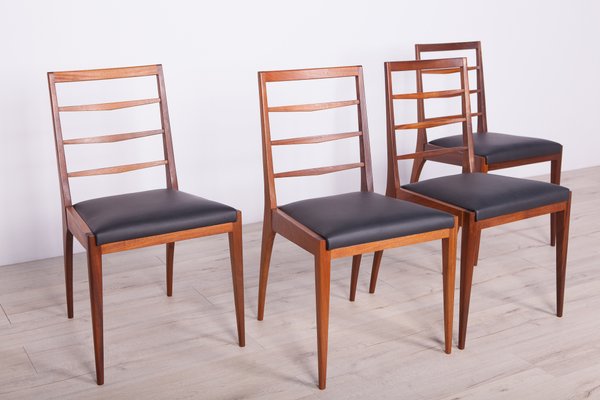 Mid-Century Teak Dining Chairs from McIntosh, 1960s, Set of 4-NIT-800119