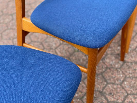 Mid-Century Teak Dining Chairs from Vamdrup Stølefabrik, Set of 4-WSA-1294018