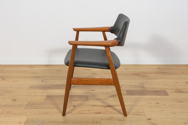 Mid-Century Teak Dining Chairs Model GM11 by Svend Åge Eriksen for Glostrup, 1950s, Set of 6-NIT-1755165