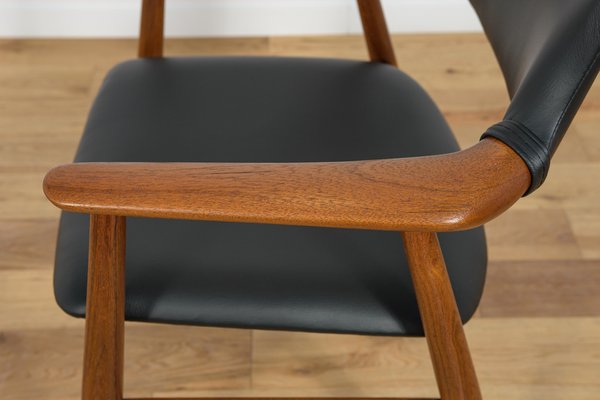 Mid-Century Teak Dining Chairs Model GM11 by Svend Åge Eriksen for Glostrup, 1950s, Set of 6-NIT-1755165