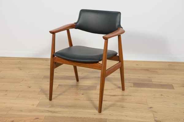 Mid-Century Teak Dining Chairs Model GM11 by Svend Åge Eriksen for Glostrup, 1950s, Set of 6-NIT-1755165