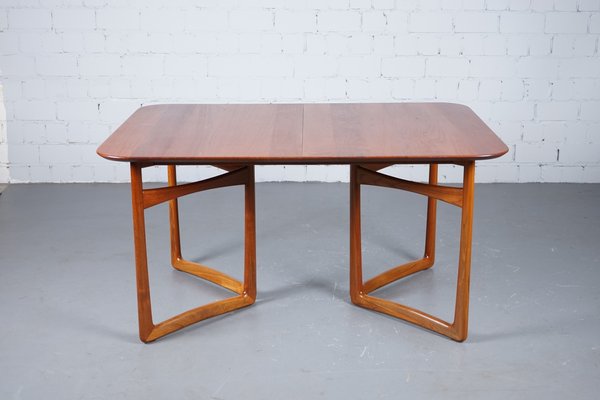 Mid-Century Teak Dining Table by Peter Hvidt & Orla Mølgaard-Nielsen for France & Søn / France & Daverkosen, 1950s-XNJ-754326