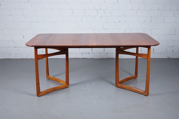 Mid-Century Teak Dining Table by Peter Hvidt & Orla Mølgaard-Nielsen for France & Søn / France & Daverkosen, 1950s-XNJ-754326