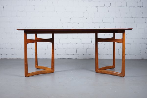 Mid-Century Teak Dining Table by Peter Hvidt & Orla Mølgaard-Nielsen for France & Søn / France & Daverkosen, 1950s-XNJ-754326