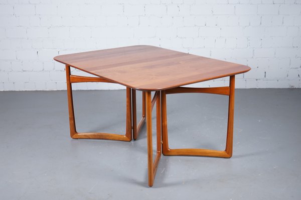 Mid-Century Teak Dining Table by Peter Hvidt & Orla Mølgaard-Nielsen for France & Søn / France & Daverkosen, 1950s-XNJ-754326