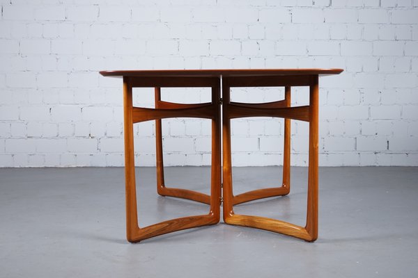 Mid-Century Teak Dining Table by Peter Hvidt & Orla Mølgaard-Nielsen for France & Søn / France & Daverkosen, 1950s-XNJ-754326