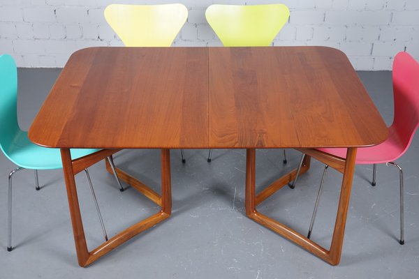 Mid-Century Teak Dining Table by Peter Hvidt & Orla Mølgaard-Nielsen for France & Søn / France & Daverkosen, 1950s-XNJ-754326