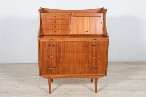 Mid-Century Teak Dresser With Dressing Table, 1960s-NIT-1309896