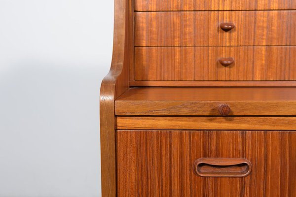 Mid-Century Teak Dresser With Dressing Table, 1960s-NIT-1309896