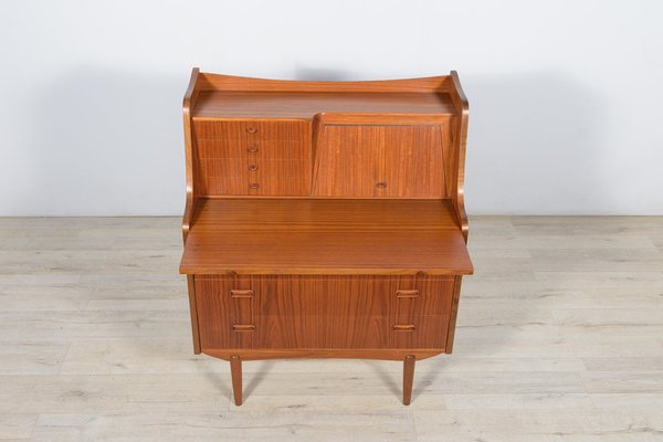 Mid-Century Teak Dresser With Dressing Table, 1960s-NIT-1309896