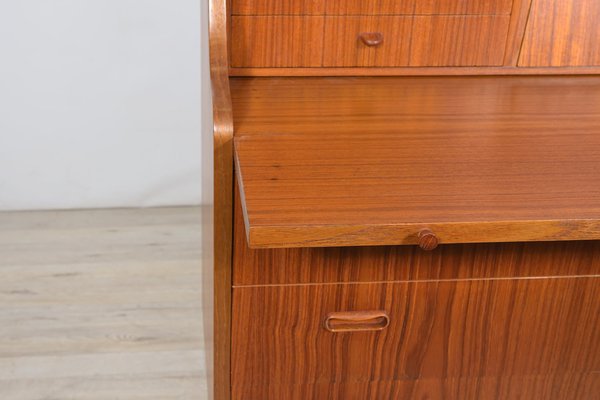 Mid-Century Teak Dresser With Dressing Table, 1960s-NIT-1309896