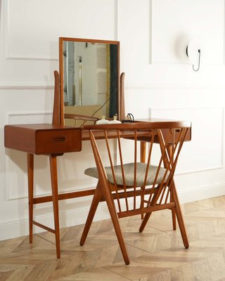 Mid-Century Teak Dressing Table, Sweden, 1960s-WZU-2043000