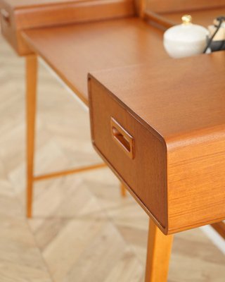 Mid-Century Teak Dressing Table, Sweden, 1960s-WZU-2043000