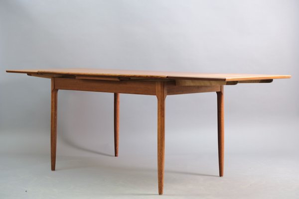 Mid-Century Teak Extendable Dining Table-CIP-578753