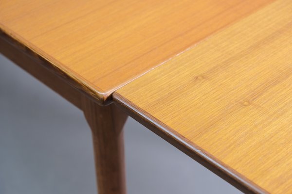 Mid-Century Teak Extendable Dining Table-CIP-578753