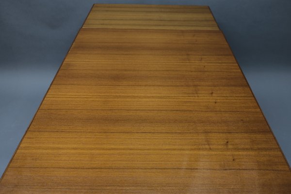 Mid-Century Teak Extendable Dining Table-CIP-578753