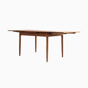 Mid-Century Teak Extendable Dining Table-CIP-578753