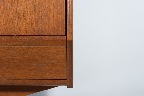 Mid-Century Teak Highboard by A. Jensen & Molholm for Herning, 1960s-NIT-1371427