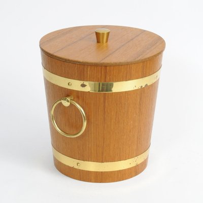 Mid-Century Teak Ice Bucket, 1960s-IXK-1421636