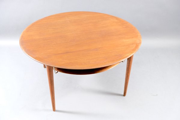 Mid-Century Teak Model 515 Coffee Table by Orla Mølgaard-Nielsen for France & Søn / France & Daverkosen, 1960s-CIP-666464