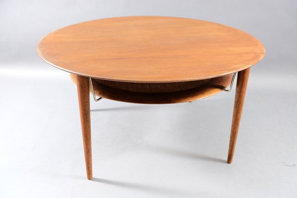 Mid-Century Teak Model 515 Coffee Table by Orla Mølgaard-Nielsen for France & Søn / France & Daverkosen, 1960s-CIP-666464