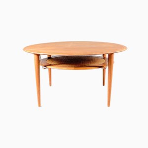 Mid-Century Teak Model 515 Coffee Table by Orla Mølgaard-Nielsen for France & Søn / France & Daverkosen, 1960s-CIP-666464