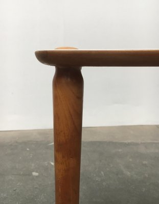 Mid-Century Teak Nesting Side Table-UAH-862418