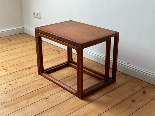 Mid-Century Teak Nesting Tables from Aksel Kjersgaard, Set of 3-WSA-1092778