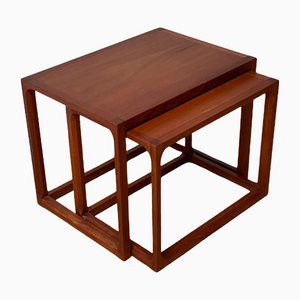 Mid-Century Teak Nesting Tables from Aksel Kjersgaard, Set of 3-WSA-1092778