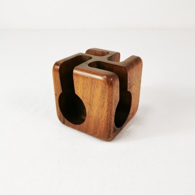 Mid-Century Teak Pipe Stands, 1960s, Set of 2-ZTG-1769643