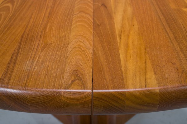 Mid-Century Teak Round Dining Table from Gudme Furniture Factory, 1960s-ZZH-1404852